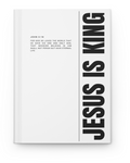 Jesus Is King Hardcover Journal — Christian Prayer & Faith Notebook